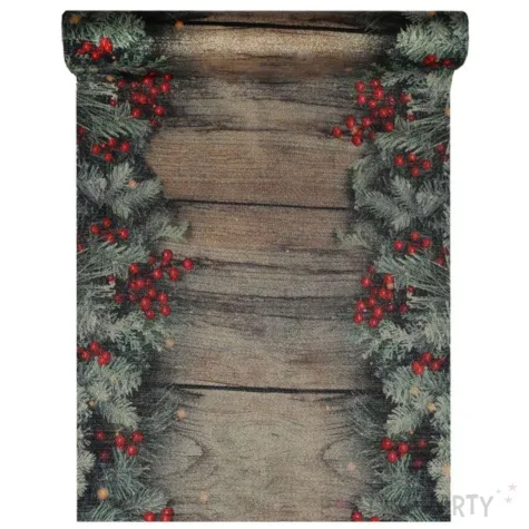 bieznik swiateczna jodla i jagoda santex 250 x 30 cm