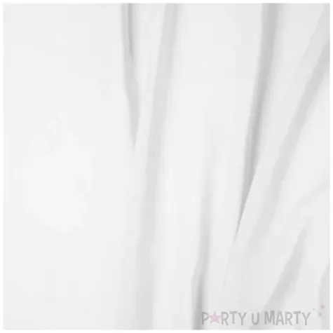 bieznik szyfonowy zlamana biel partydeco 500 x 48 cm