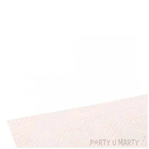 bieznik tiulowy w luski rozowy partydeco 300 x 36 cm