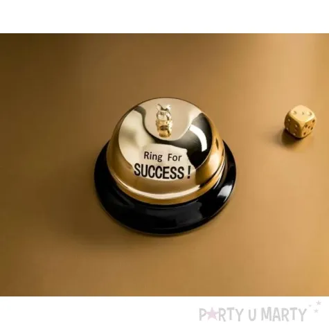 biurkowy dzwonek czas na sukces zloty gadgetmaster