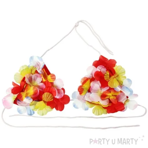 biustonosz party hawajski kraszek