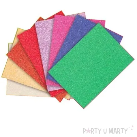 blok brokat fluorescencyjny aliga 17 x 25 cm 7 kol