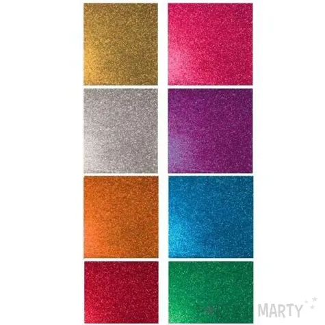 blok brokatowy aliga 25 x 35 cm 8 kol