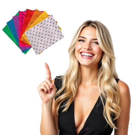 blok metaliczny wytlaczany aliga 25 x 35cm 8 kol