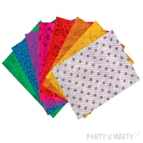 blok metaliczny wytlaczany aliga 25 x 35cm 8 kol