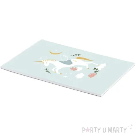 blok rysunkowy jednorozec z plakatem 2 w 1 partydeco 50 kartek