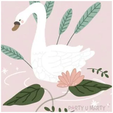 blok rysunkowy labedz z plakatem 2 w 1 partydeco 50 kartek