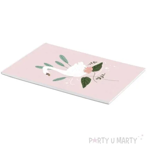 blok rysunkowy labedz z plakatem 2 w 1 partydeco 50 kartek