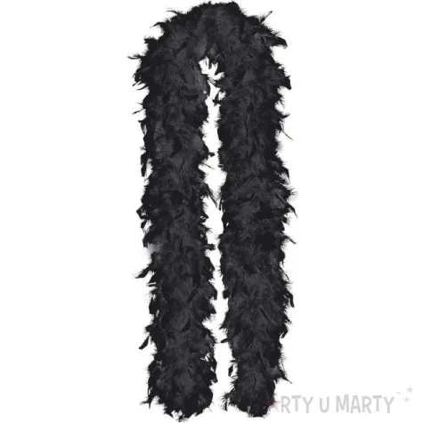 boa classic czarne smiffys 50 g 150 cm