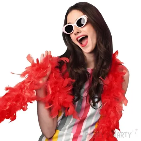 boa classic z pior czerwony godan 180 cm