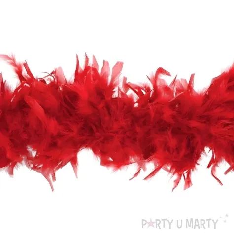 boa classic z pior czerwony godan 180 cm