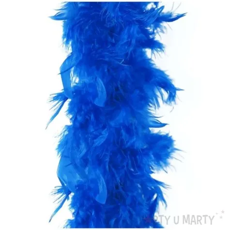 boa classic z pior niebieski partypal 190 cm