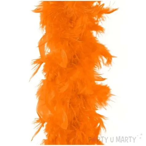 boa classic z pior pomaranczowy partypal 190 cm