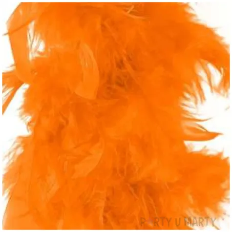 boa classic z pior pomaranczowy partypal 190 cm