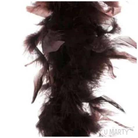 boa deluxe brazowe ciemne funnyfashion 200 cm 45 g