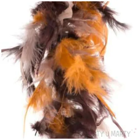 boa deluxe brazowy mix funnyfashion 200 cm 45 g