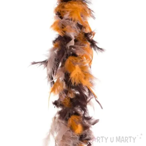 boa deluxe brazowy mix funnyfashion 200 cm 45 g