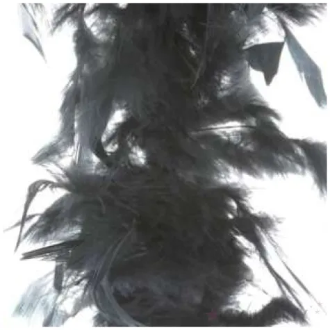 boa deluxe czarne funnyfashion 200 cm 45 g