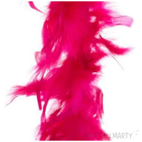 boa deluxe czerwona malina funnyfashion 200 cm 45 g