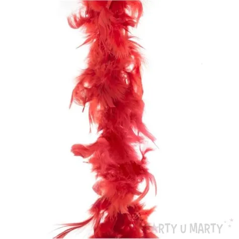 boa deluxe czerwone funnyfashion 200 cm 45 g
