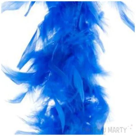 boa deluxe niebieskie funnyfashion 200 cm 45 g