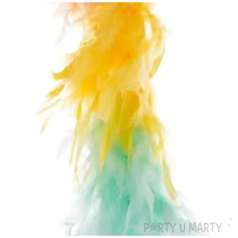 boa deluxe teczowe funnyfashion 200 cm 45 g