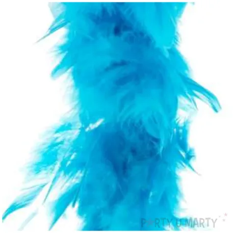 boa deluxe turkusowe funnyfashion 200 cm 45 g