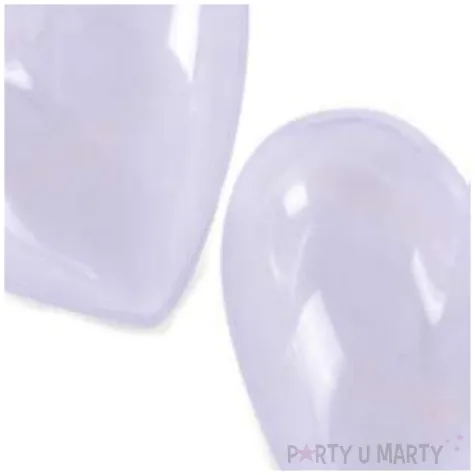 bombka do dekorowania serca plastikowe arpex 6 5 cm 2 szt