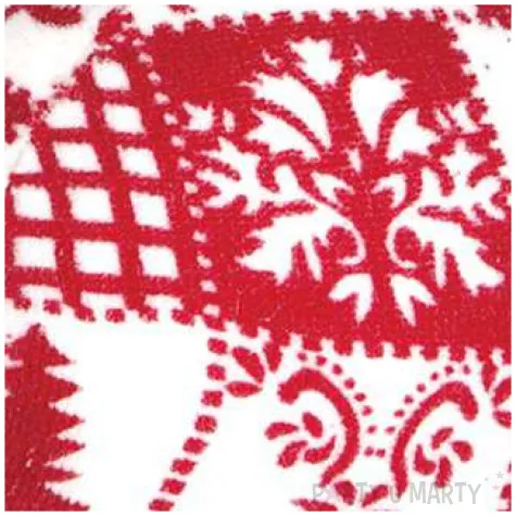 bombka goralskie wzory bialo czerwona guirca