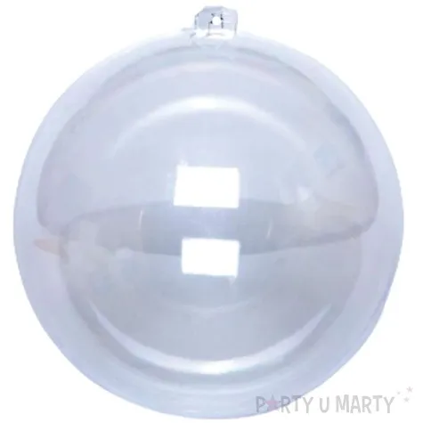 bombki do dekorowania kule akrylowe aliga 8 cm 5 szt