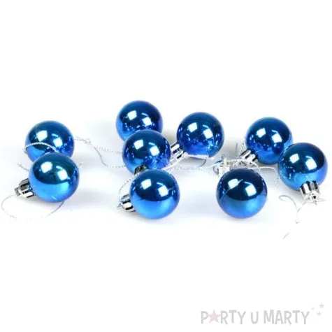 bombki mini turkusowe arpex 9 szt