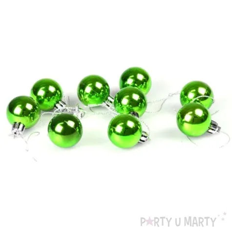 bombki mini zielone arpex 9 szt