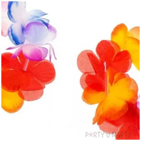 bransoletka hawajskie kwiaty mix godan 2 szt