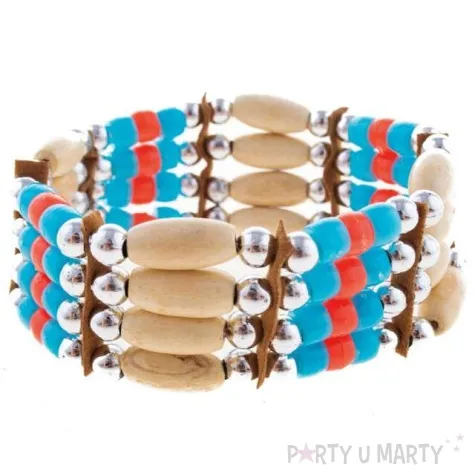 bransoletka party indianka rdzenna funny fashion