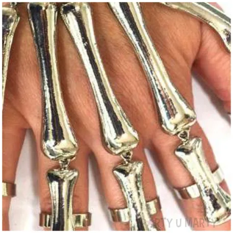 bransoletka party koscista dlon funny fashion