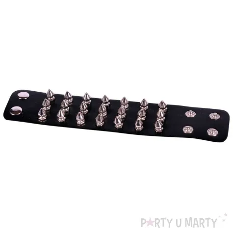 bransoletka punkowa z cwiekami fyasa