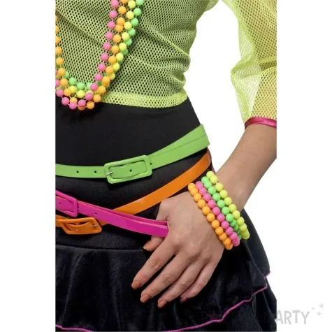 bransoletki korale neon mix smiffys