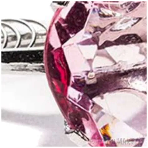 brelok diamentowe serce rozowy gadgetmaster