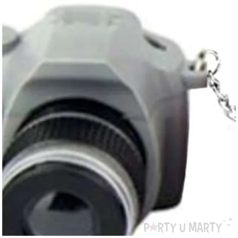 brelok do kluczy aparat foto szary oem