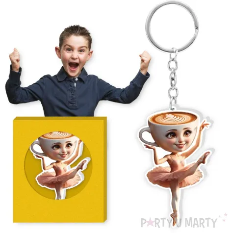 brelok drukowany ballerina cappuccina brainrot