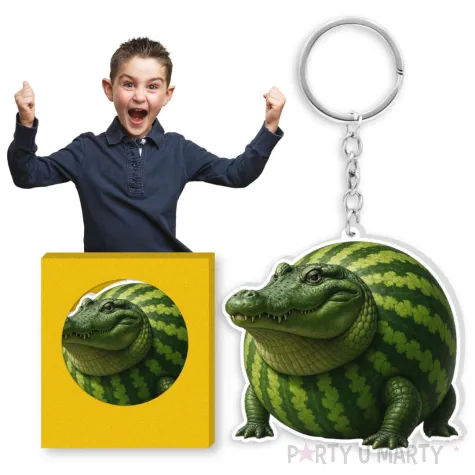 brelok drukowany glorbo fruttodrillo brainrot