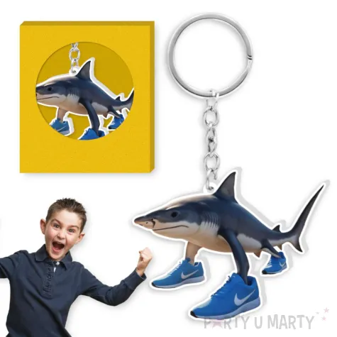 brelok drukowany tralalero tralala brainrot