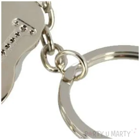 brelok polowka serca literka u ootb