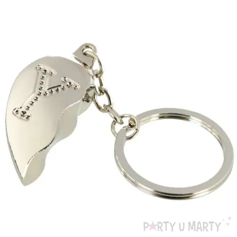 brelok polowka serca literka y ootb