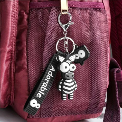 brelok zebra adorable bialo czarny gadgetmaster