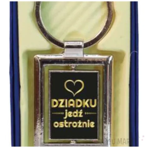 brelok zelowy dziadku jedz ostroznie giftmania