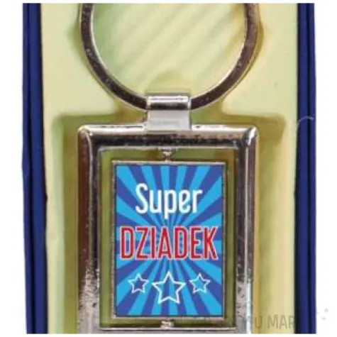 brelok zelowy super dziadek giftmania