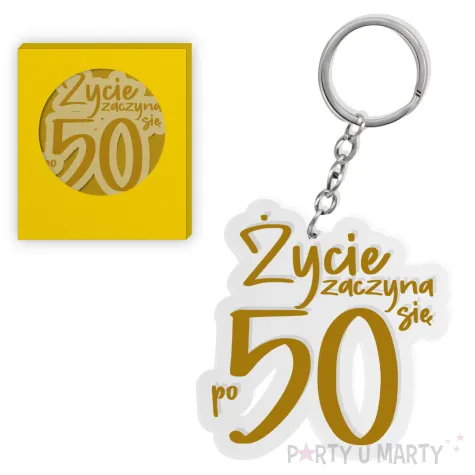 brelok zycie zaczyna sie po 50 zloty