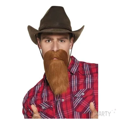 broda party kowboj brazowa boland