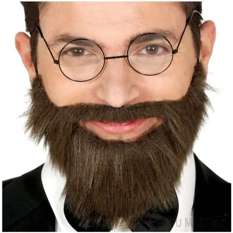 broda party wasy i broda brazowy guirca